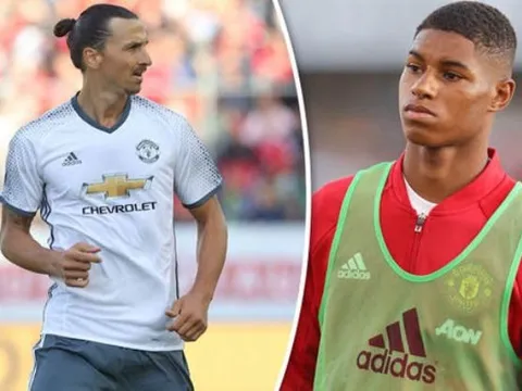 Mourinho tính đến phương án sử dụng cặp song sát Ibra - Rashford