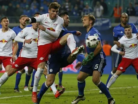 RB Leipzig 2-1 Schalke 04 (vòng 13 Bundesliga)