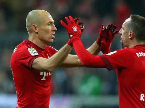 Ribery đốc thúc BLĐ gia hạn với Robben