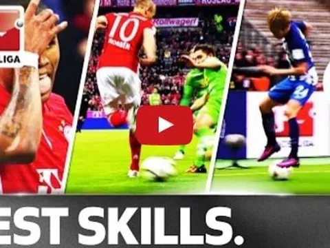 Robben, Costa và những pha xử lí bóng ảo diệu nhất vòng 8 Bundesliga
