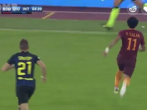 Roma 2 - 1 Inter Milan (vòng 7 Serie A)