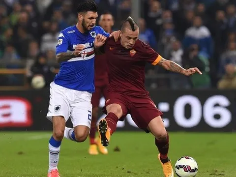 20h00 ngày 10/09, AS Roma vs Sampdoria: Không có chổ cho sai lầm