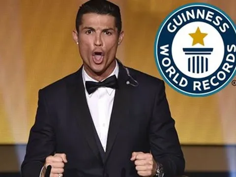 Ronaldo, Petr Cech ghi danh vào sách kỷ lục Guinness 2017