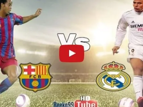 Ronaldo so tài Ronaldinho (Real Madrid vs Barcelona 04/05)