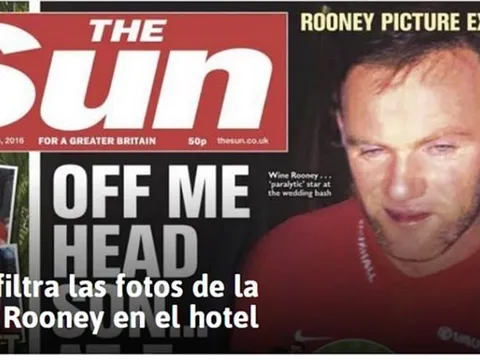 'Rooney uống một vài cốc thì đã sao'