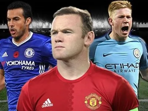 Rooney vào top 10 cầu thủ kiến tạo tốt nhất giải Ngoại hạng