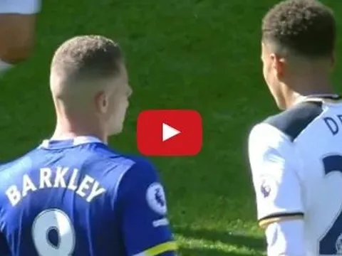 Ross Barkley chơi rất hay trong trận Everton - Tottenham