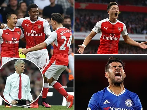 Sanchez khai nòng, Arsenal bắn nát Chelsea tại Emirates