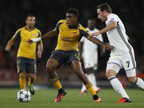 Sao trẻ Arsenal lần đầu ghi bàn cho ĐTQG