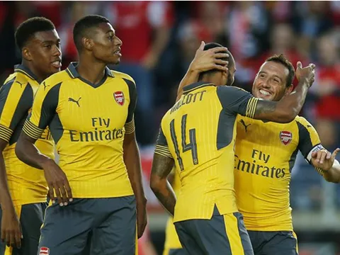 Sao trẻ bùng nổ, Arsenal thắng huỷ diệt CLB đến từ Na-Uy