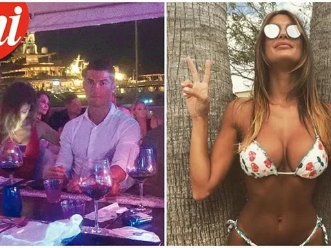 Siêu mẫu Italia tiết lộ ăn nằm với Ronaldo