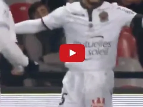 Siêu phẩm của Younes Belhanda giúp Nice đánh bại Guingamp