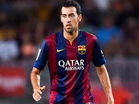 Siêu tiền vệ Sergio Busquets của Barcelona