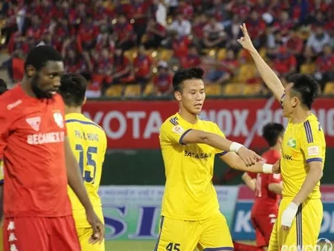 V-League 2016: SLNA gia nhập nhóm cầm đèn đỏ