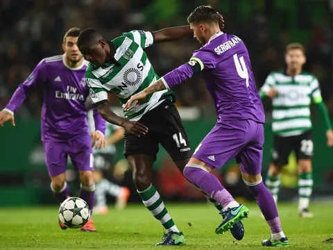 Sporting Lisbon 1-2 Real Madrid (vòng bảng Champions League)