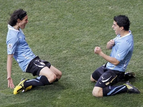 Suarez – Cavani: Pháo hai nòng của Uruguay