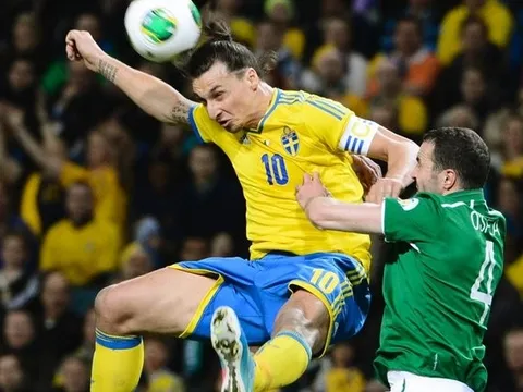 23h00 ngày 13/06, Cộng hòa Ireland vs Thụy điển : Ai thua coi như hết cửa
