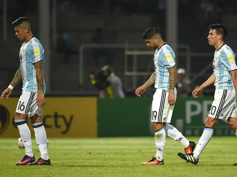 Tác hại khủng khiếp khi Argentina vắng Messi