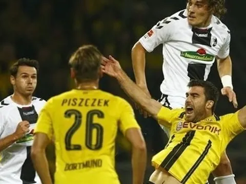 Tân binh Dembele tỏa sáng, Dortmund duy trì mạch chiến thắng