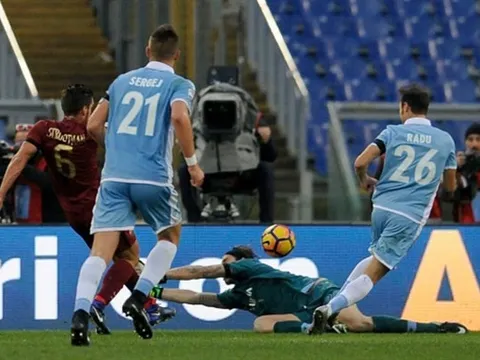 Tấn công không hiệu quả, Lazio lại gục ngã trước Roma
