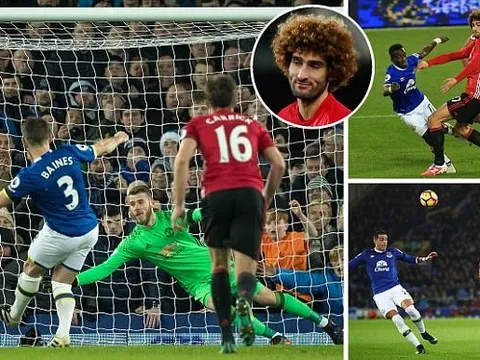 Tặng quà cho đội bóng cũ, Fellaini khiến Manchester United rơi điểm trước Everton