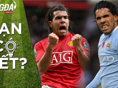 Tevez ở Man United hay Man City xuất sắc hơn