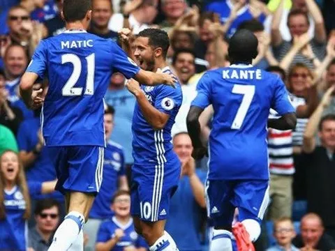 Thảm sát Burnley, Chelsea tạm thời dẫn đầu Premier League