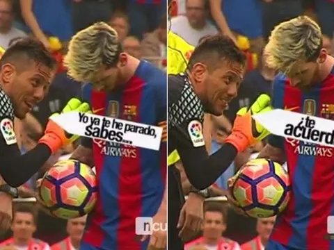 Thủ thành Valencia chế giễu Messi