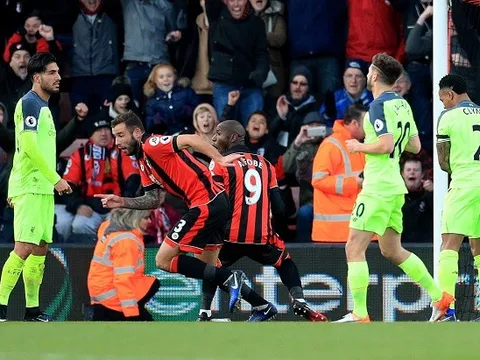 Thua Bournemouth, hàng thủ Liverpool đón 'bão chỉ trích'
