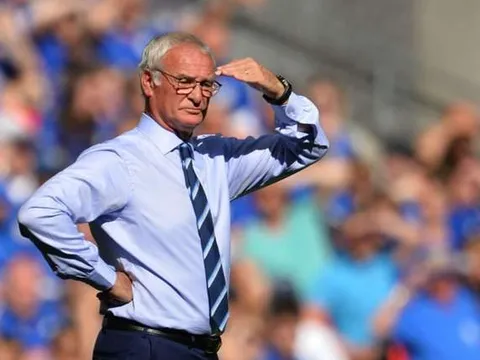 Thua trận, Ranieri đặt mục tiêu trụ hạng