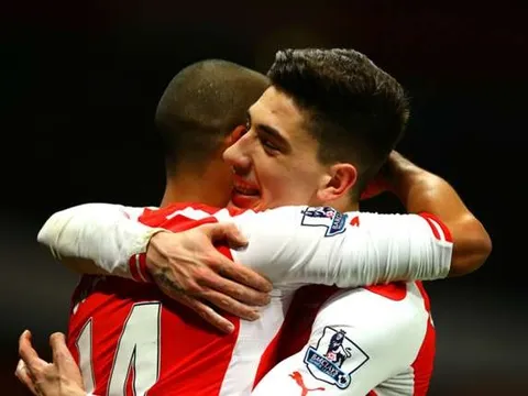 Tốc độ kinh hoàng của Theo Walcott và Hector Bellerin