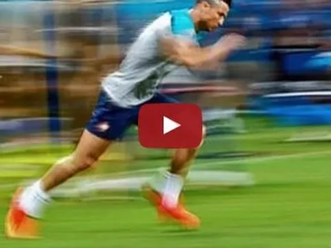 Tốc độ tuyệt vời ở tuổi 31 của Cristiano Ronaldo