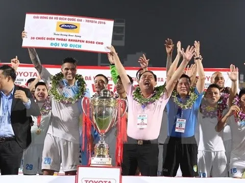 Tổng kết và trao giải Các giải bóng đá chuyên nghiệp Việt Nam 2016