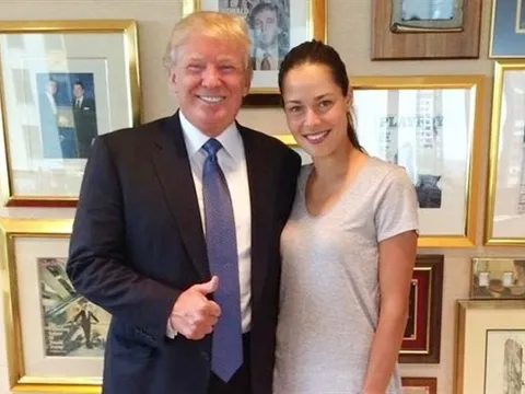 Tổng thống Trump hết lời khen ngợi vợ của Schweinsteiger