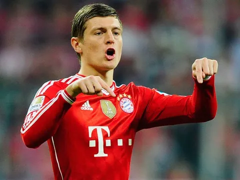 Toni Kroos khi còn khoác áo Bayern Munich