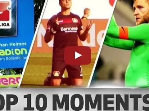 Top 10 khoảnh khắc đáng nhớ nhất Bundesliga tháng 9