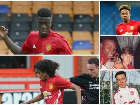 Top 10 'măng non' có cơ hội thăng tiến lên đội một Man Utd