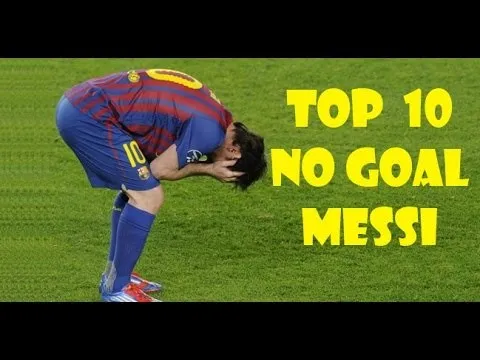 Top 10 pha hỏng ăn đáng tiếc nhất của Lionel Messi