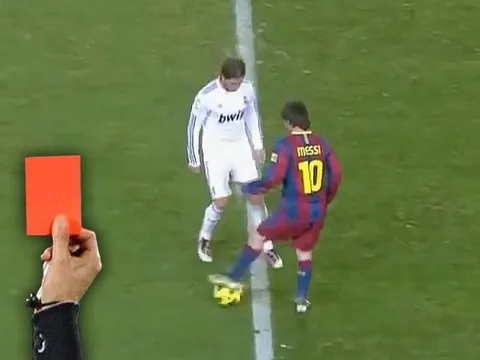 Top 10 thẻ đỏ trong lịch sử El Clasico