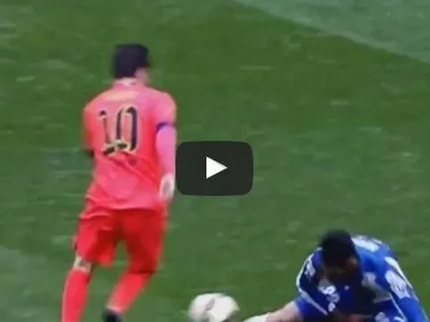 Top 20 pha bóng ma thuật khiến đối phương té ngã của Lionel Messi