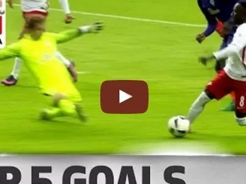 Top 5 bàn thắng đẹp nhất vòng 8 Bundesliga