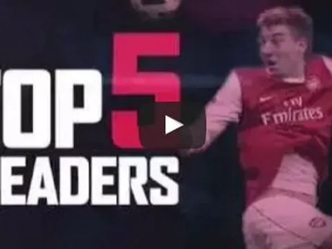 Top 5 pha đánh đầu thành bàn đẹp nhất Arsenal mọi thời đại