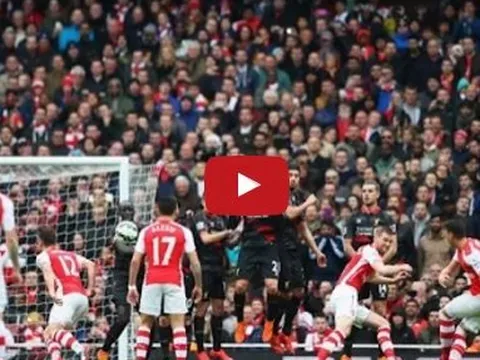 Top 5 pha sút phạt đẹp nhất mọi thời đại của Arsenal