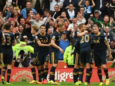 Thắng đậm Stoke, Tottenham tự tin chiến đấu tại Champions League