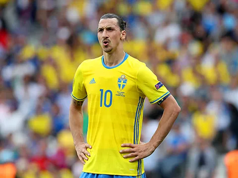 Trận cuối của Zlatan Ibrahimovic cho Thụy Điển