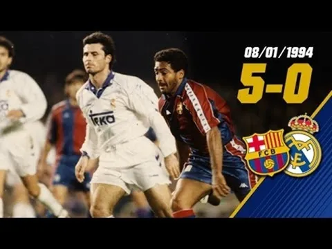Trận đấu đáng nhớ: Barca 5-0 Real (1993/94)