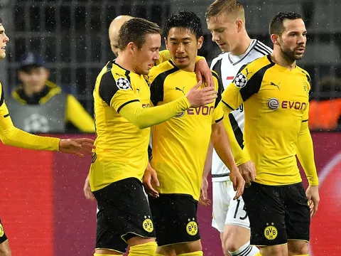 Trận Dortmund - Legia Warszawa có số bàn thắng cao nhất lịch sử Champions League