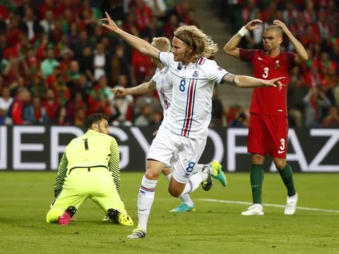 TRỰC TIẾP Bồ Đào Nha 1-1 Iceland: Iceland san bằng tỷ số