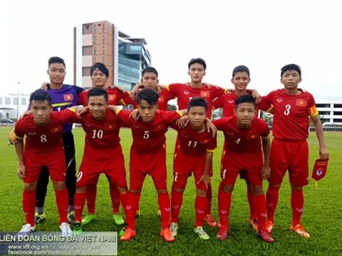 U14 Việt Nam thắng trận đầu tại Festival U14 châu Á