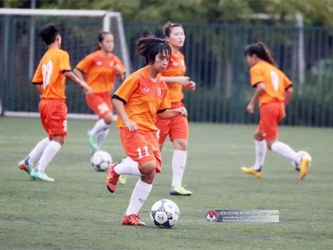 Việt Nam sẵn sàng cho Vòng loại giải vô địch U16 nữ châu Á 2017